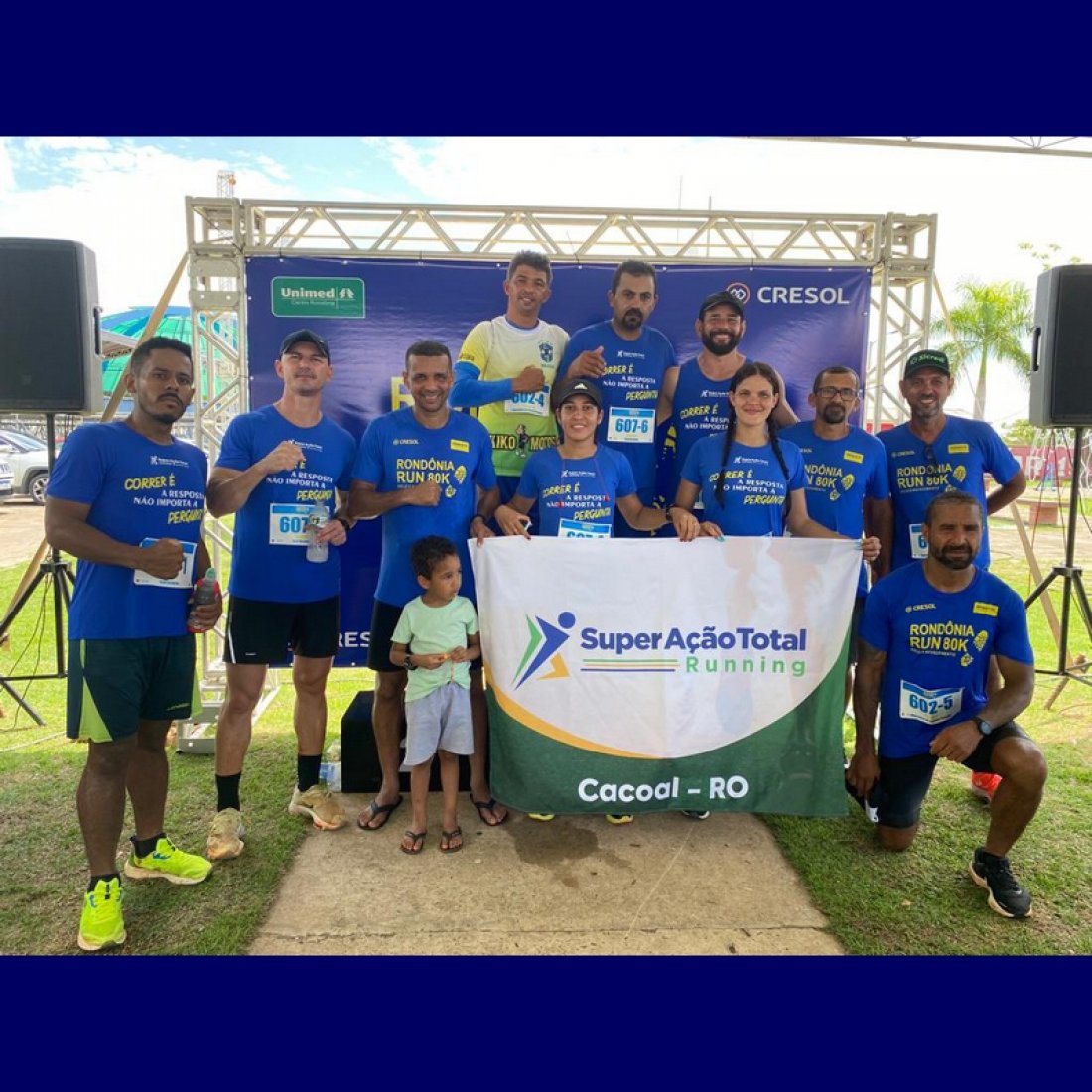 Servidores representam a categoria na Rondônia Run 80k