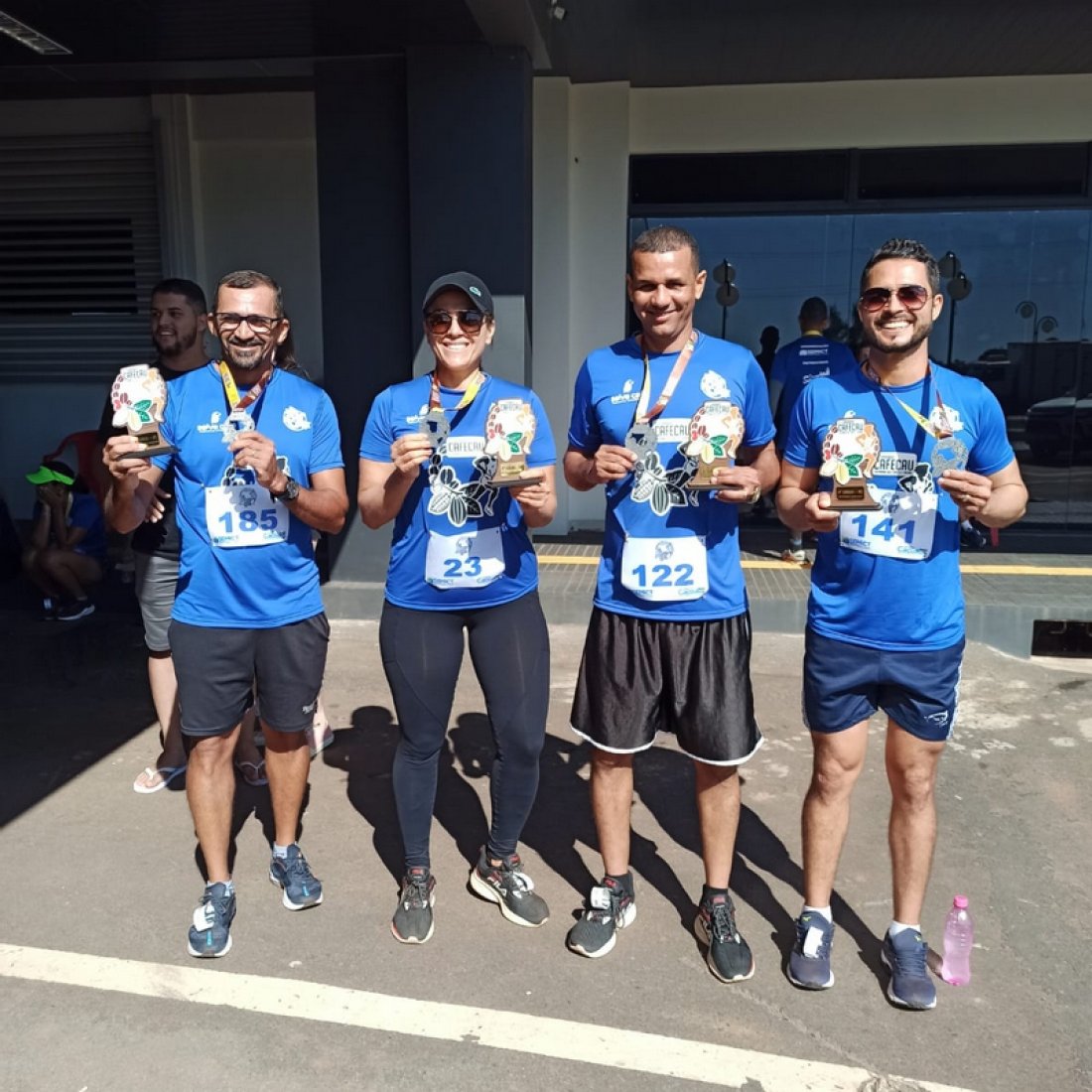 Singeperon parabeniza policiais penais pela participação na 1ª Corrida CAFECAU