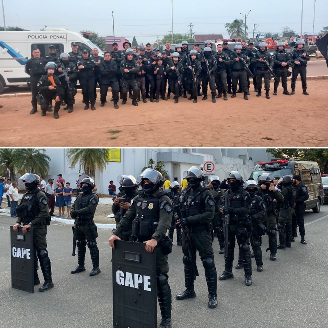 Policiais penais participam de desfile de 7 de setembro no estado