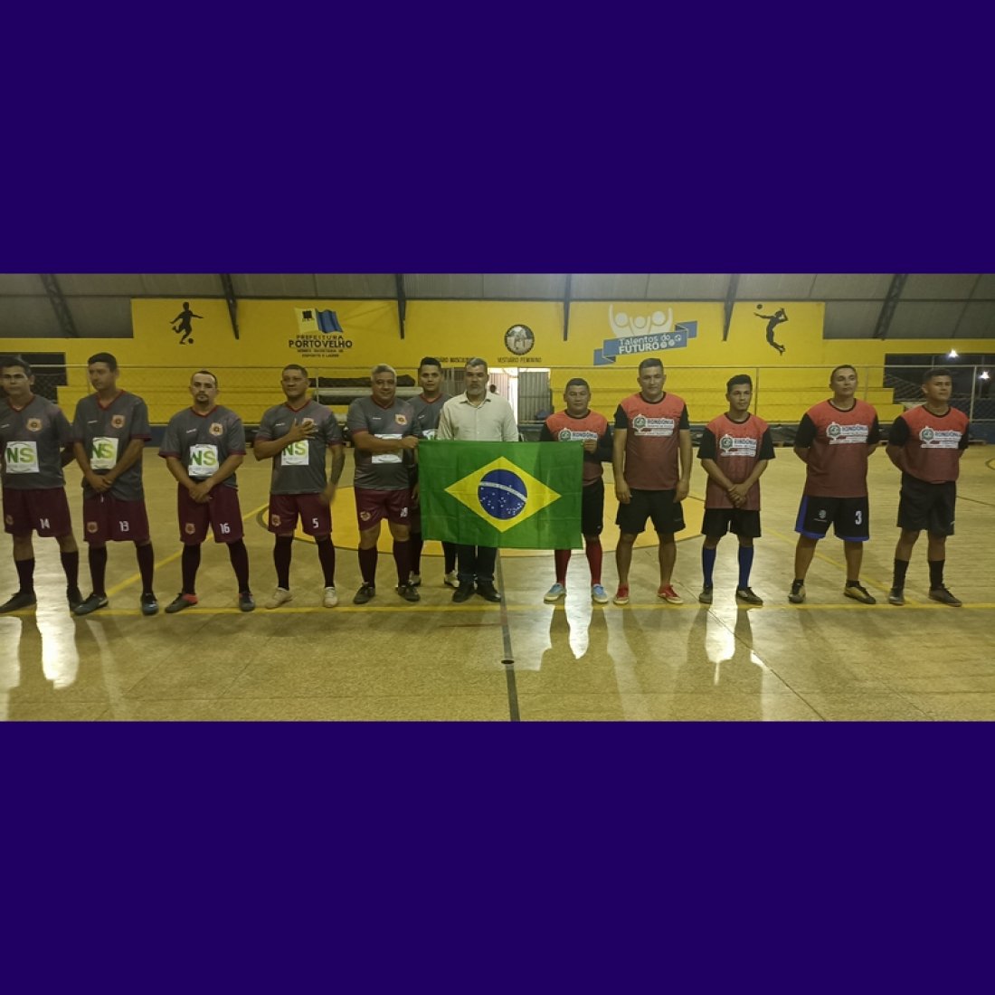 Singeperon realiza abertura do 1º Campeonato de Futsal